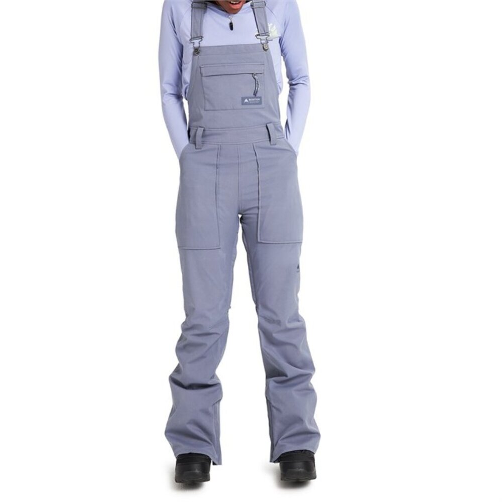 Burton Avalon women’s bib for snowboarding/skiing - L - Folkstone Gray